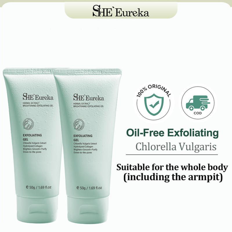 Gel tẩy tế bào chết SHE Eureka Chiết xuất thảo dược nhẹ Phù hợp với mọi loại da dành cho nam và nữ Thanh Toán Khi Nhận Hàng