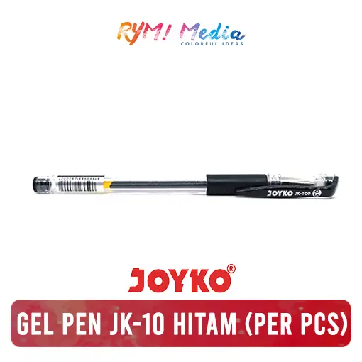JOYKO Gel Pen Hitam / Pulpen JK-100 / Pena Bolpen 0,5 mm harga 1 pcs