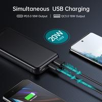 Gambar CHOETECH B627 10,000 mAh Power Bank – Dual Fast Charging PD + QC 18 W USB‑C/USB‑A, Smart LED Display, Compact Portable Battery Pack dari Choetech Indonesia Store Kota Tangerang 2 Tokopedia