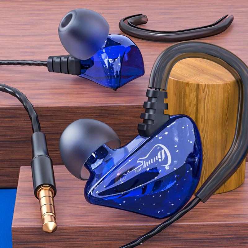 Tai Nghe Siêu Trầm Trong Tai Có Dây Dành Cho Điện Thoại Di Động Android Tai Nghe Chơi Game Tai Nghe Thể Thao Lỗ Tròn 3.5MM