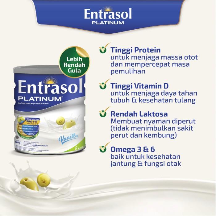 ENTRASOL PLATINUM VANILLA 800 G 1