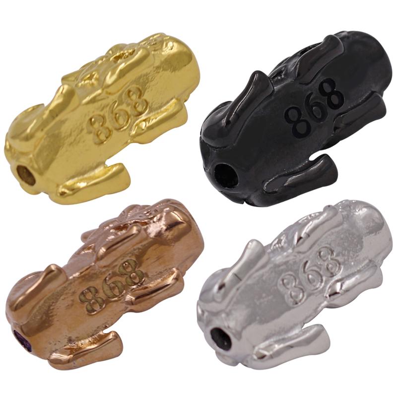 Chuỗi Tay Phong Thủy Đá Cẩm Thạch Sơn Thủy 8 ly, 10 ly, 12 ly, 14 ly, 16 ly Charm Tỳ Hưu Inox 4 Bi VCTDNTHVB8 - Hợp mệnh Hỏa, mệnh Mộc - Vòng tay phong thủy 868 7