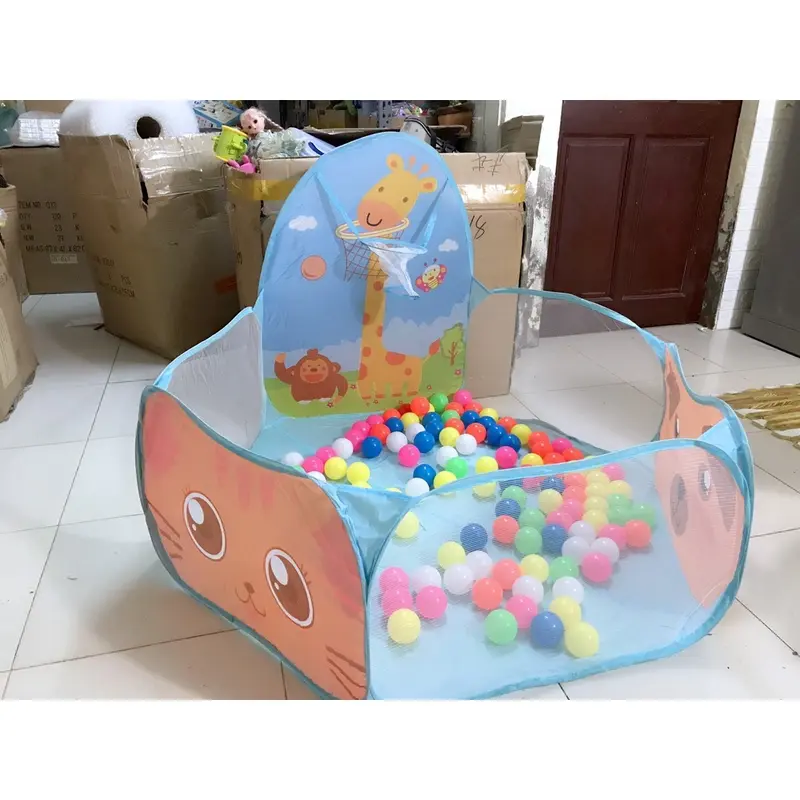 Combo Lều + Bóng Quây Bóng Tặng Kèm 100 Bóng Cho Bé 1