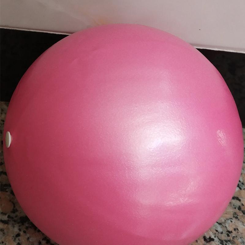 Product Introduction of 25cm Yoga Ball Frosted Thickened Explosion-Proof Clip-Back Ball Gymnastics Ball Fitness Ball Rhythmic Gymnastic Ball for Dance Practice Performance Exercise Training Competition 28