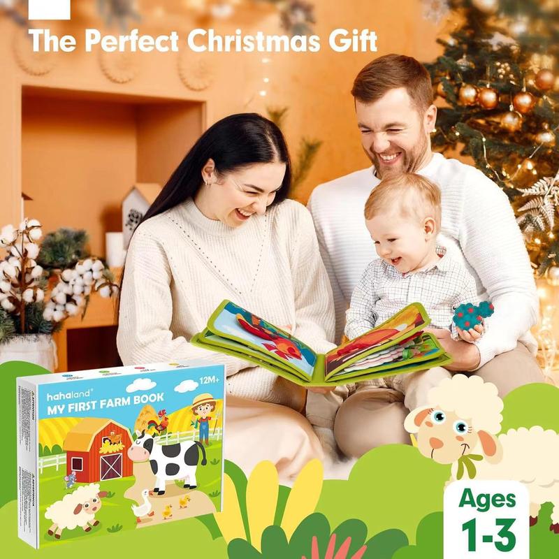 Product Introduction of Children's Tear-Proof Deer Book, Good Night Felt Quiet Book Toy, Early Education Pop-up Book, Enlightenment Baby Cloth Book jumping  cactus 19