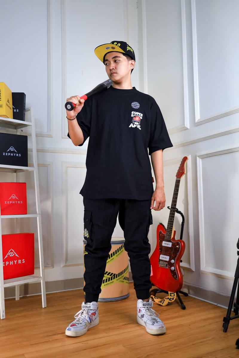 Product Introduction of Kaos Oversize SUPER DXPRO APPAREL 16S DISTRO TEBAL kain 2