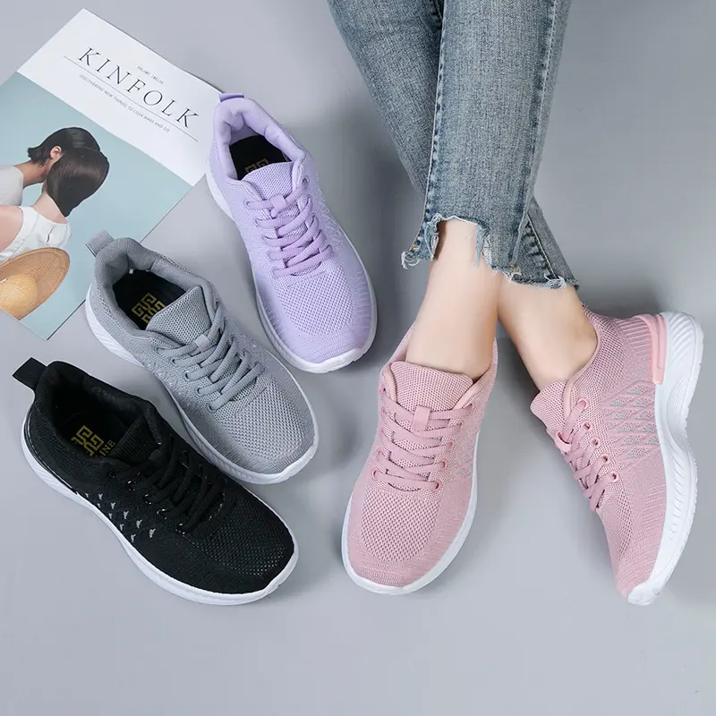 COLINE GH-012 Sepatu Sneakers Wanita Kerja #C1203 Casual Shoes Sport Olahraga Running Cewek Kasual 2