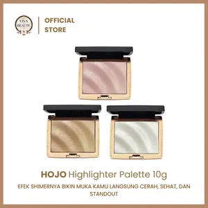 HOJO Shimmering Stereoscopic Highlighter | Makeup Wajah Highlighter Powder