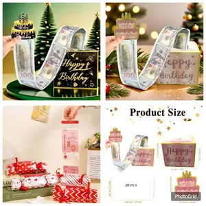 Kotak Kejutan Ulang Tahun Kotak Uang Valentine Viral - Kotak Uang Tarik Limited Edisi Terbatas SUPRISE BOX ULANG TAHUN BOX UANG VALENTINE VIRAL UNIK BOX KADO PACAR KEREN AMPLOP BENTUK KUE DAN ATM KOTAK UANG TARIK LIMITED AMPLOP KEJUTAN 12 SLOT