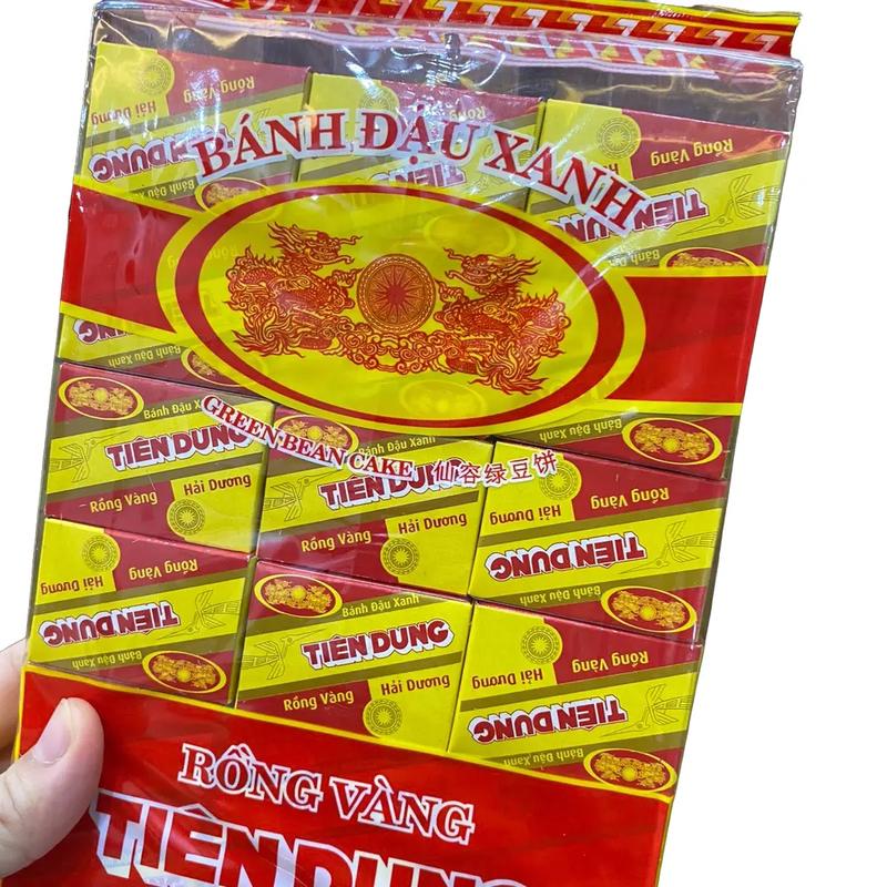 Bánh đậu xanh 430g-36hộp Tiên Dung date mới nhất Cake