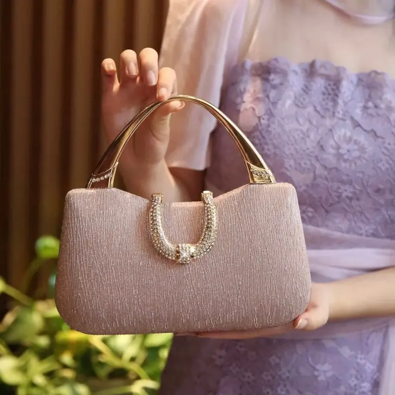 Túi xách bà sui dự tiệc khóa U size mẫu mới size 22