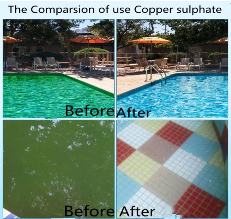 Product Introduction of COPPER SULFATE/COPPER SULPHATE PENTAHYDRATE / SWIMMING POOL ALGAECIDE/ ANTI LUMOT 2