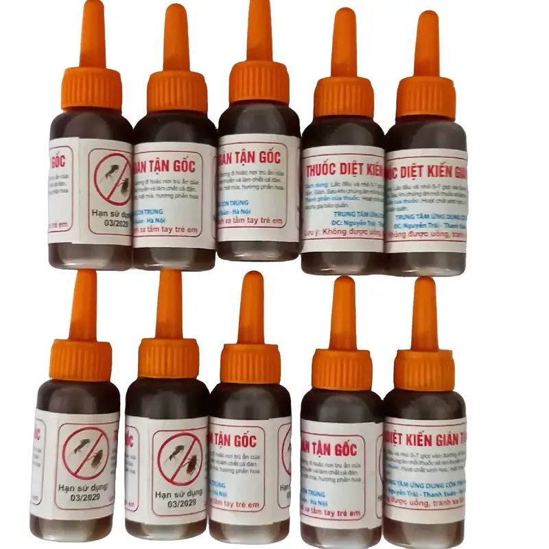com bo 5 lọ thuốc diệt KIẾN GIÁN tận gốc 0