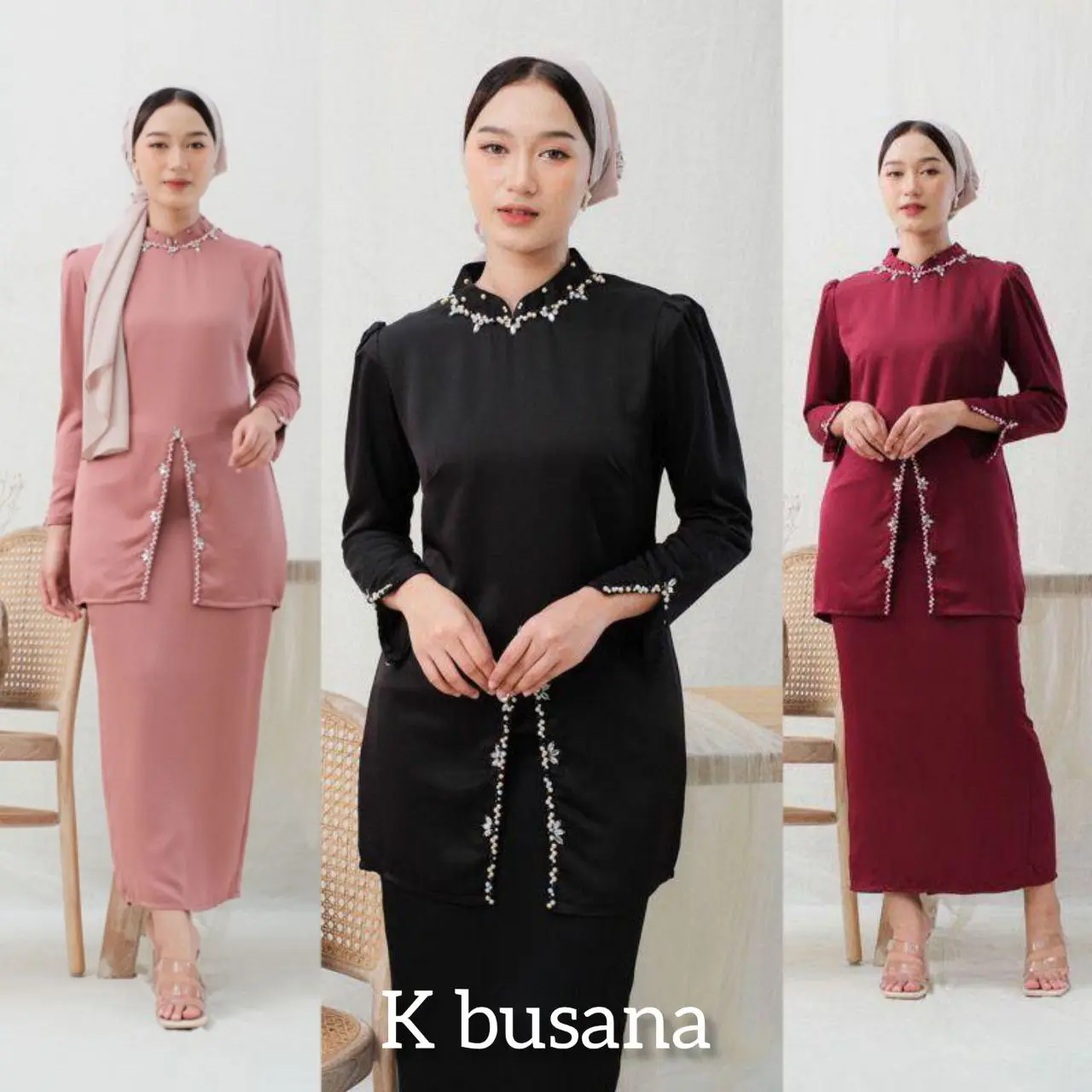 Eliza Baju Kurung Malaysia Terbaru kekinian Kondangan