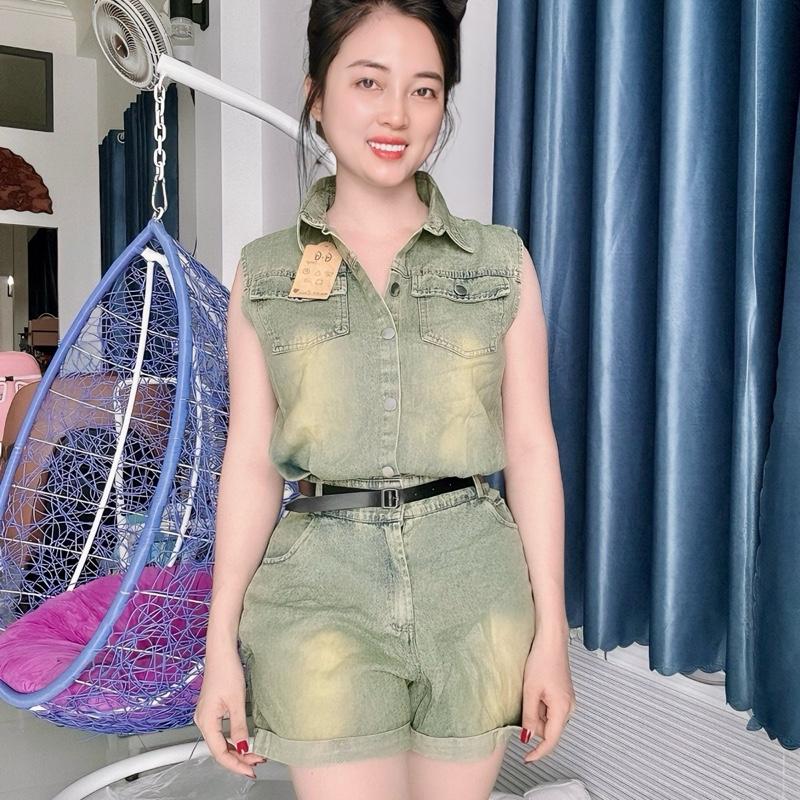  JUM JEAN KÈM NỊT   Vải Jean mềm co giãn thoải mái   