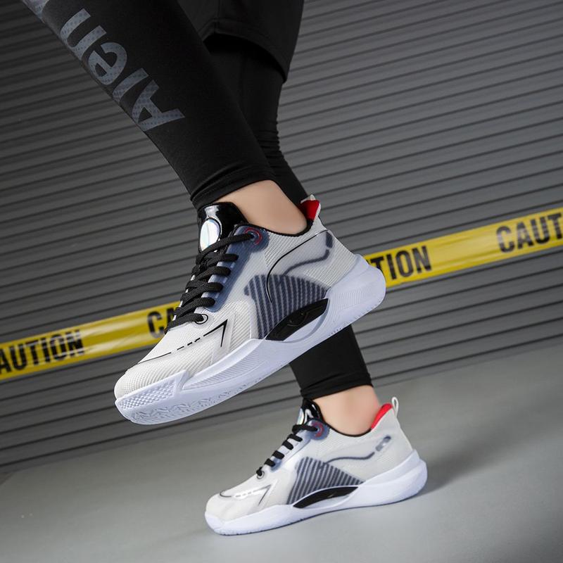 Product Introduction of [Store Hot Sale] 2025 New Shock Absorption Non-Slip Flyknit Men's Shoes Leisure Sports Soft Bottom Breathable Running Shoes High Elastic Wear-Resistant Race Shoes 9