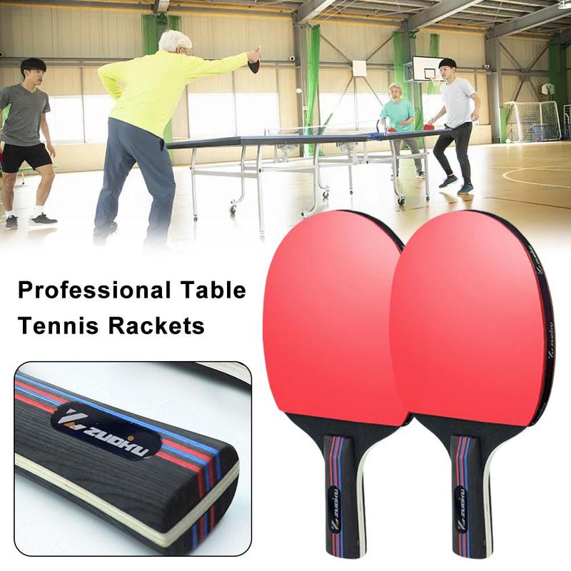 Table Tennis Rackets Pong Paddle Hard Case Single Professional - TikTok ...