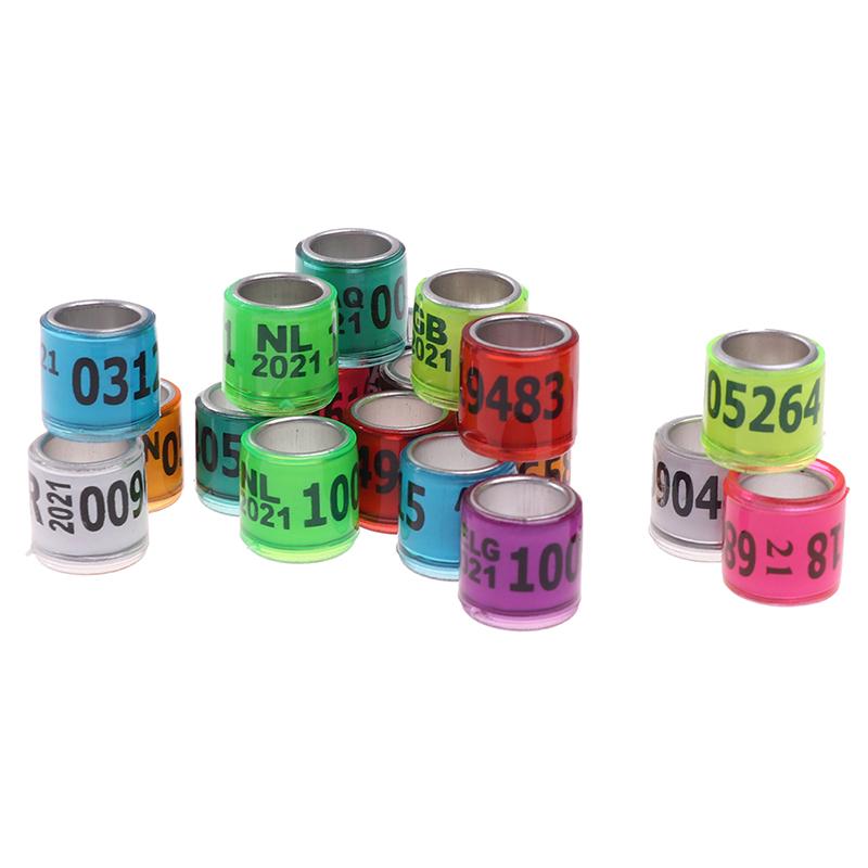 Product Introduction of 20 pcs Pigeon Foot Ring With Word Earrings 2023 Multicolor Bird Tools 27