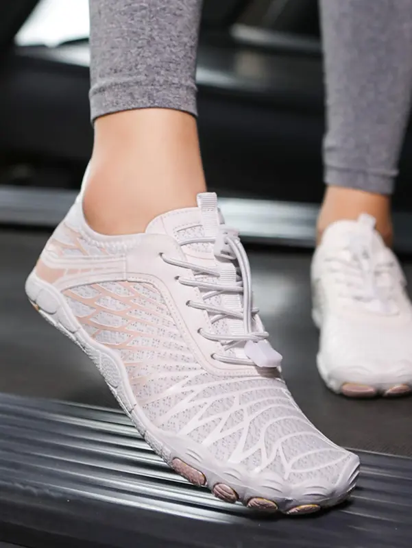 Women's Creek Shoes for Summer, Girl Beach Essentials, Minimalist Sporty Plain Lightweight Creek Footwear, Quick Dry Breathable Creek Sneaker for Summer, Activewear 6