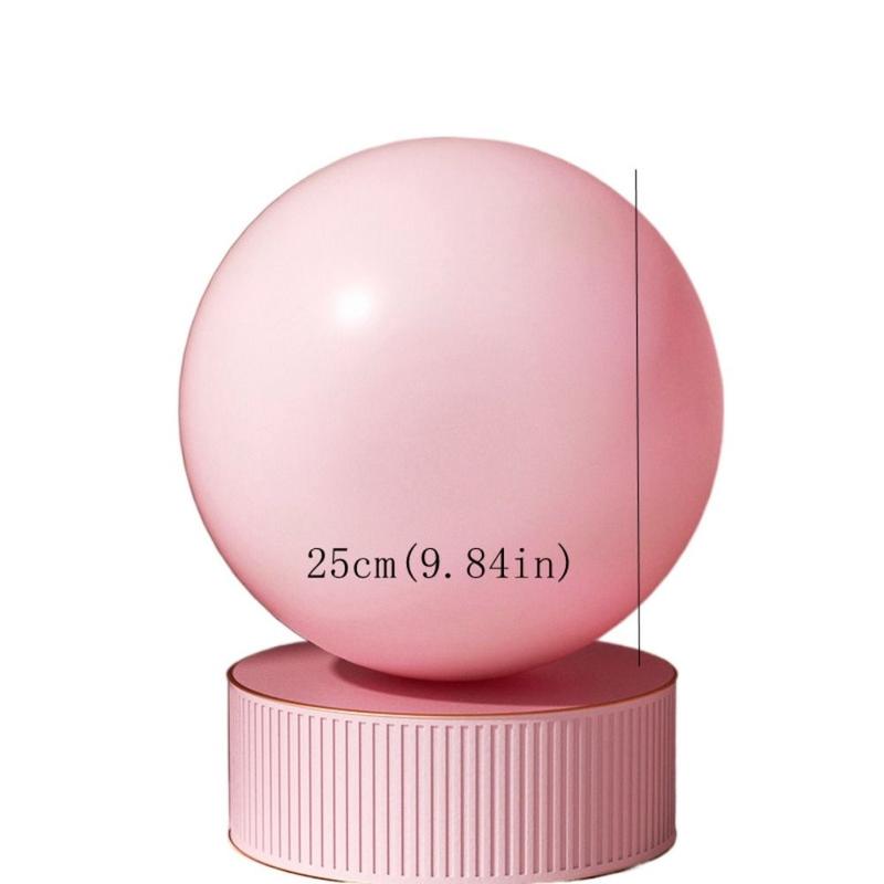 Bóng Tập Yoga, Chất Liệu PVC, Kích Thước Nhỏ (25cm), Chống Trượt, Dày Dặn, Thích Hợp Tập Thể Dục, Thể Dục Pilates, Lý Tưởng Cho Phòng Tập Gym Thể Dục Tại Nhà 2