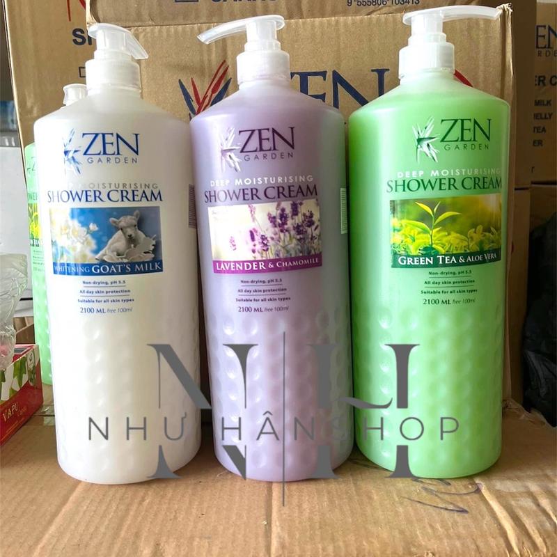 Sữa tắm Zen 2100ml siêu to thích hợp dùng cả gia đình