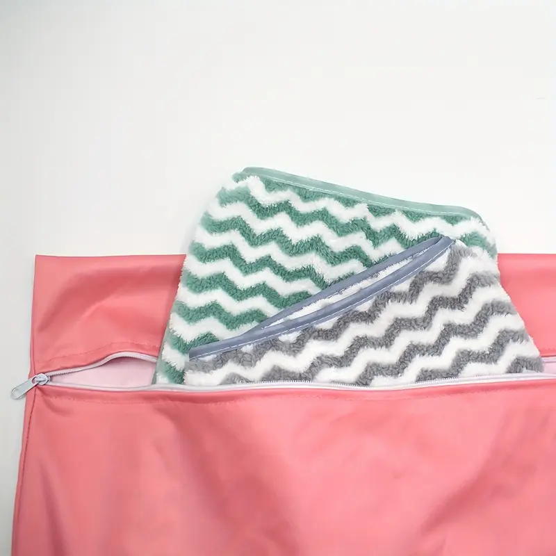 1 Piece/2 Pieces Large Travel Laundry Bag Wet Dry Bag Washable Dirty Clothes Drawstring Bag Swimwear Gym Bag Suitable for Gym Clothes Laundry Wet Clothes Swimming Yoga, Green Pink 8