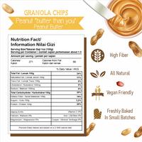 Gambar Nola Granola Chips Peanut Butter 100 Gram dari VERLINOLA Kota Administrasi Jakarta Selatan 3 Tokopedia