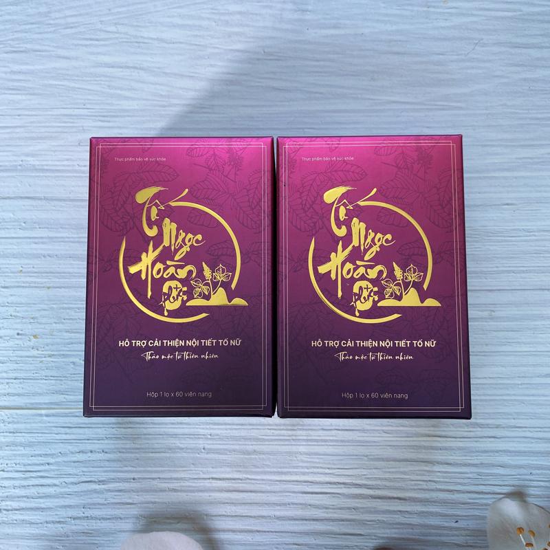 Combo 2 Hộp Tố Ngọc Hoàn Plus . Sản Phẩm của Dova group . Sản phẩm dùng để uống dành cho phụ nữ . Hộp màu tím bên trong có một lọ bao gồm 60 viên .