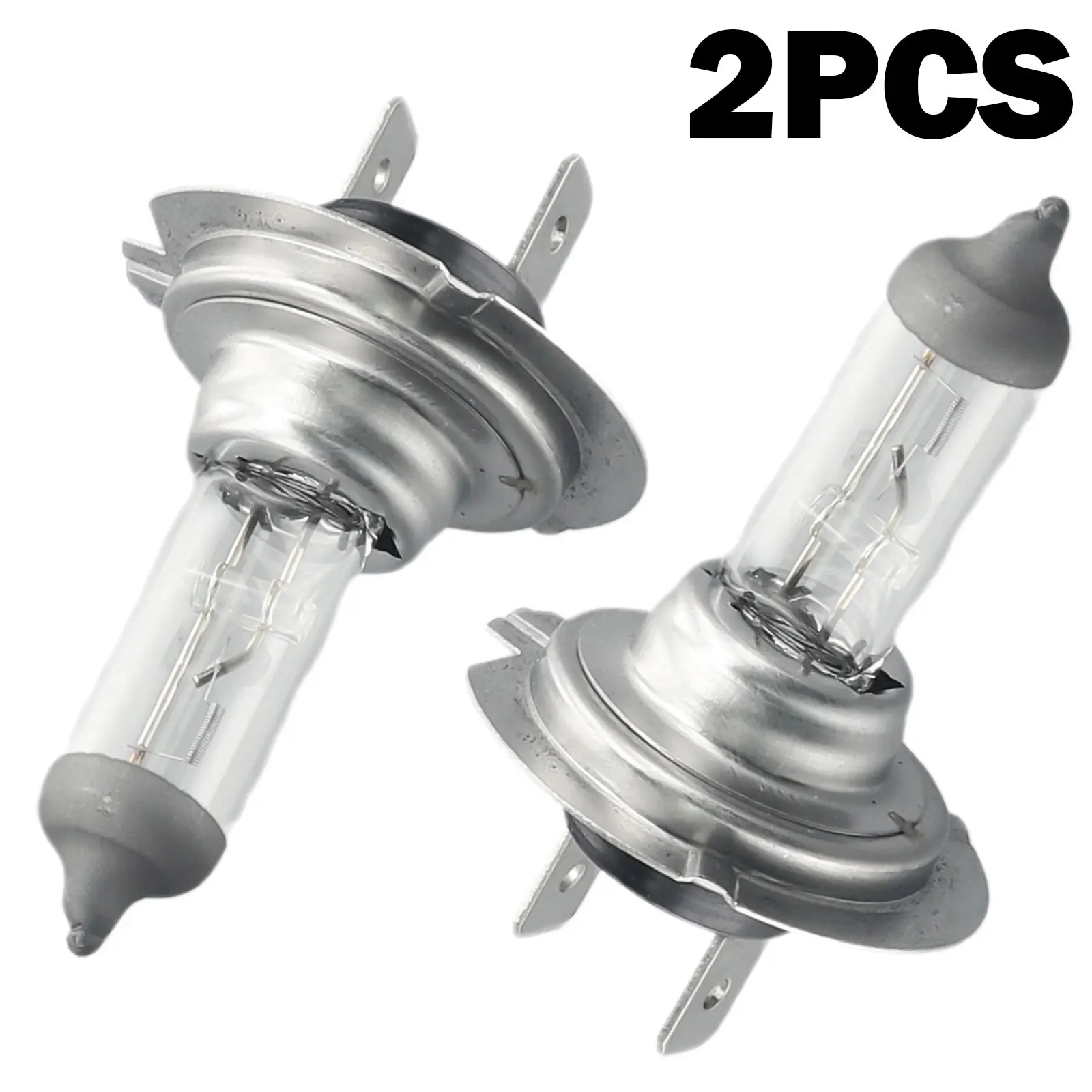 2Pcs Set 12V Car H7 Xenon Headlight 55W 6000K Halogen White Light Lamp Bulbs