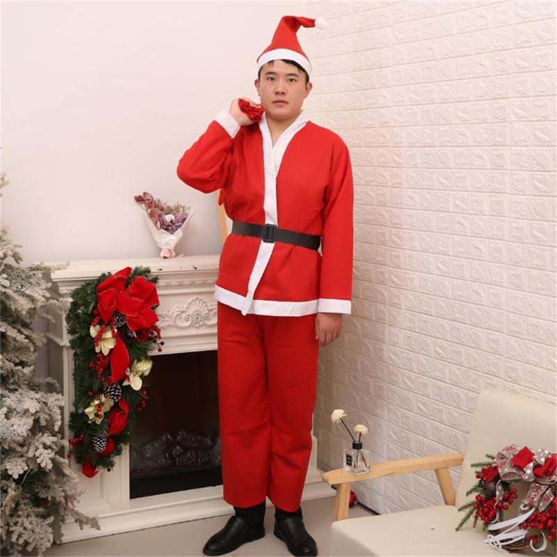 Product Introduction of Trang Phục Ông Già Noel, Bộ Đồ Da, Váy Bốt Và Quần, Phong Cách Sang Trọng, Có Sẵn Trong 5 / 6 / 7 Cái, Thích Hợp Cho Bữa Tiệc Giáng Sinh Và Hóa Trang, Hàng Mới Về, Dành Cho Nam Và Nữ, Đồng Phục Trang Phục Ông Già Noel, Trang Trí Tiệc Giáng Sinh 9