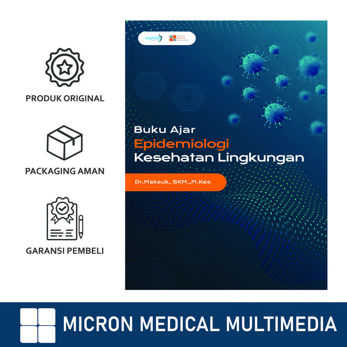 Gambar Buku Ajar Epidemiologi Kesehatan Lingkungan dari Yapindo_NEW Kota Administrasi Jakarta Barat Tokopedia