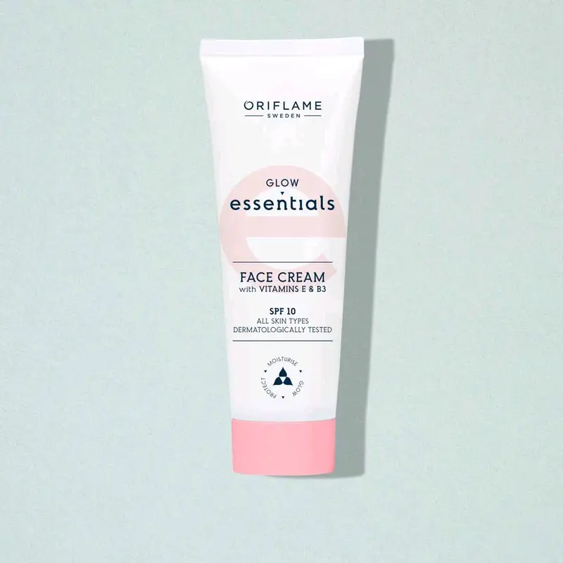 Glow Essentials Face Wash/Face Cream/Mask&Scrub with Vitamins E & B3 4