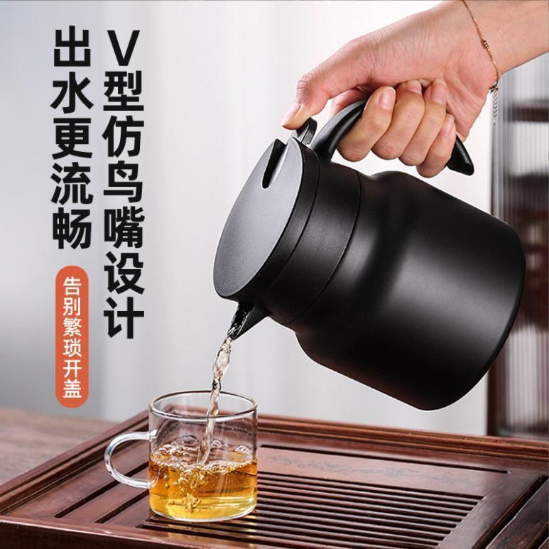 Product Introduction of Thermal Insulation Large Capacity Stuffy Teapot Portable Temperature Display 1