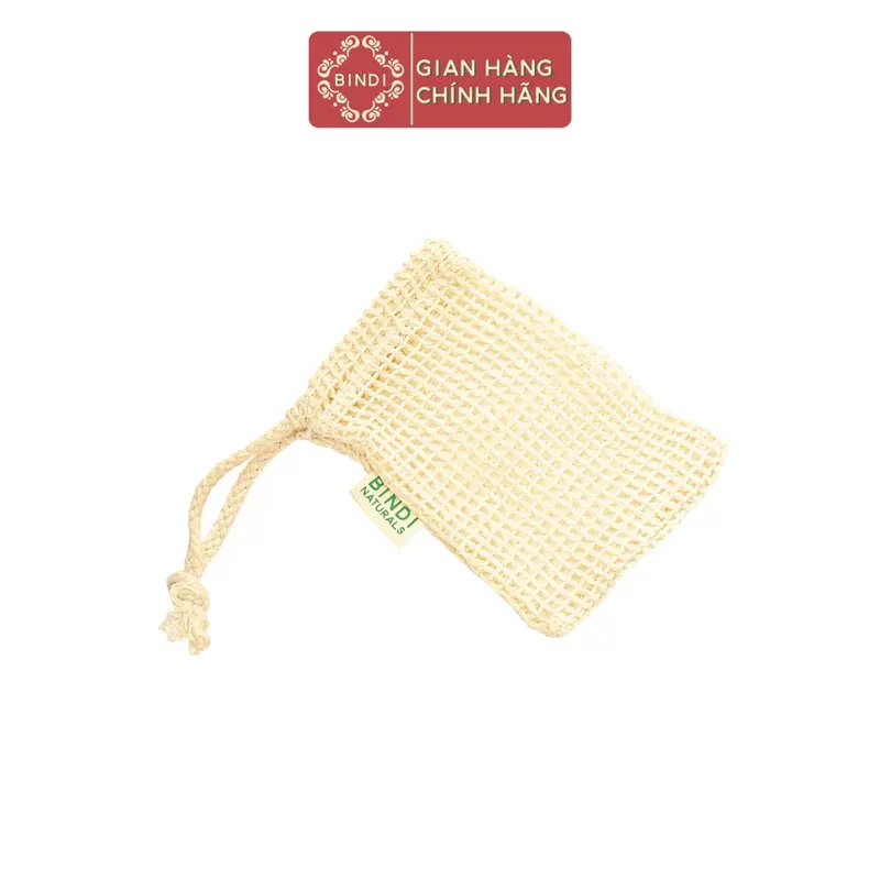 Túi đựng xà phòng tạo bọt 100% cotton Nhà Tắm Bông Tắm 4