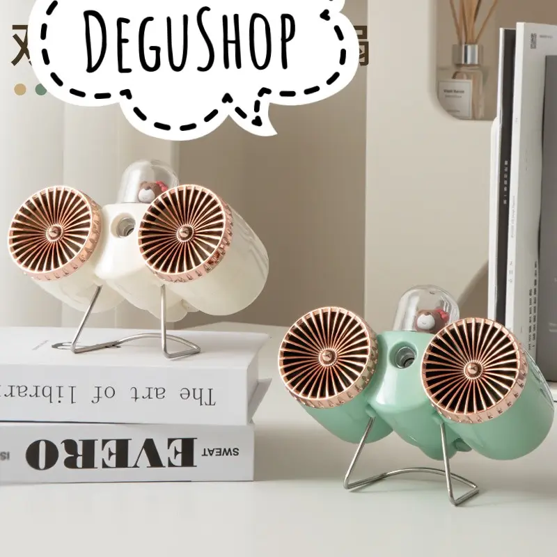 Quạt phun sương để bàn, Quạt điều hòa hơi nước mini - Làm mát không khí,dưỡng ẩm