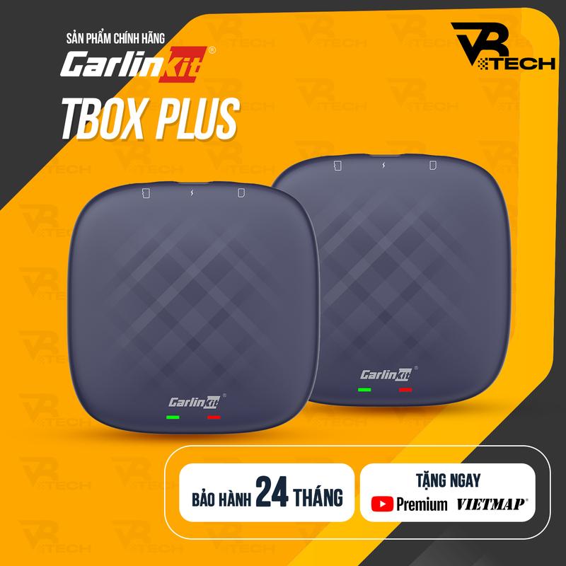 Bộ Carplay Android Box Carlinkit Tbox Plus 2025 Chính Hãng Tặng Vietmap S2 dành cho ô tô Android 13 Chip Qualcomm 665