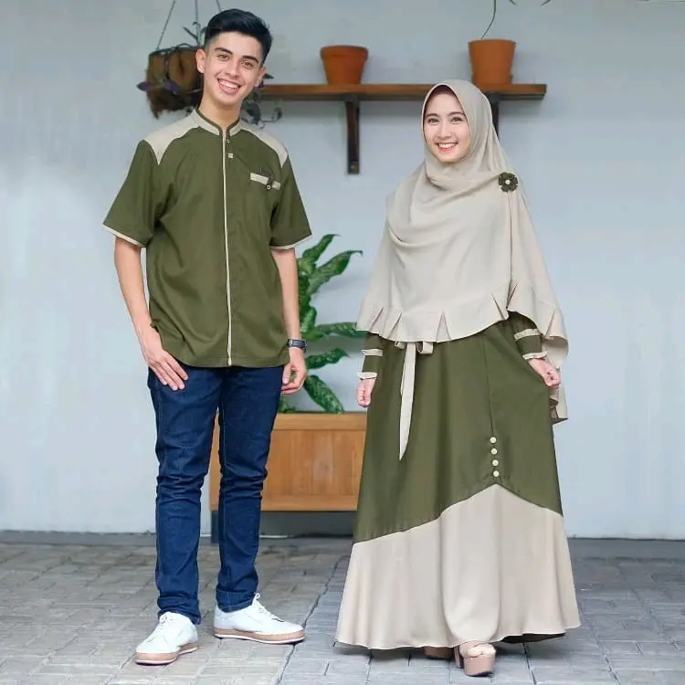 SAMAWA COUPLE + FREE HIJAB