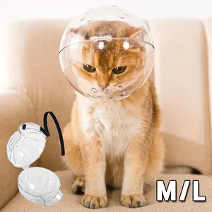 Penutup Kepala Kucing /Penutup Mulut Kucing / Pelindung Kepala Kucing Cat Cover / Grooming&treatment