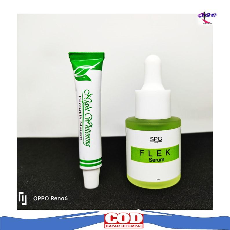 Perawatan flek hitam membandel PAKET 2in1 salep LIZ flek KHUSUS MALAM dan serum flek spg (liz skincare) Wajah Mencerahkan Pencerah Pelembab Aging 0