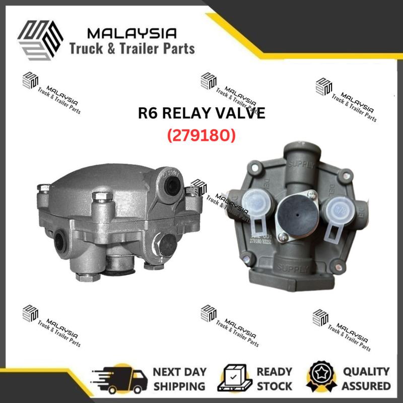RELAY VALVE R6 TRAILER 279180 - TikTok Shop Malaysia
