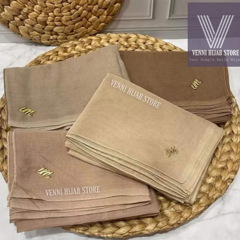 PARIS ORI UMAMA SCARF Square Voal Jilbab 1