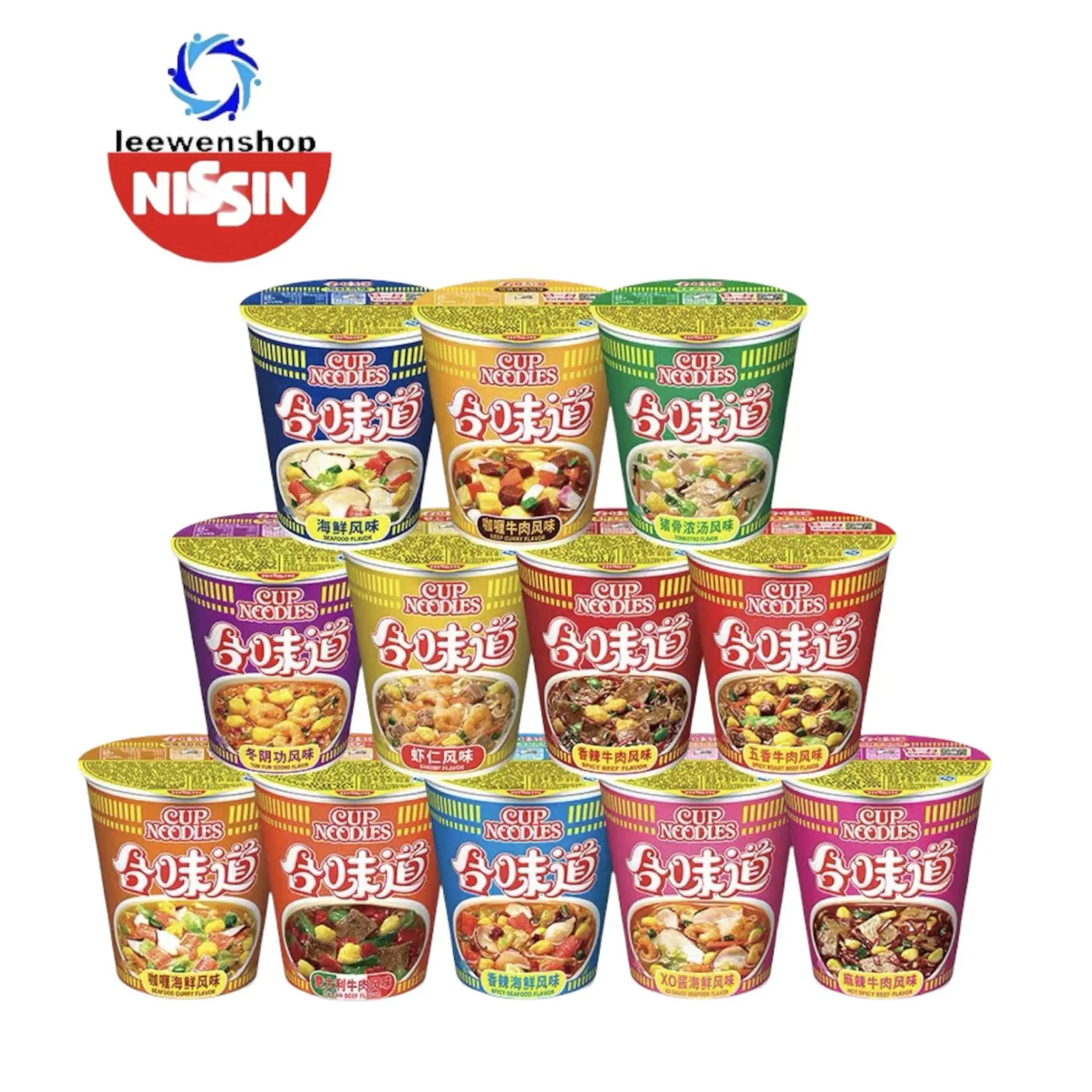 EQGS IMPORTED JAPAN NISSIN CUP NOODLES 3Minutes FastFood