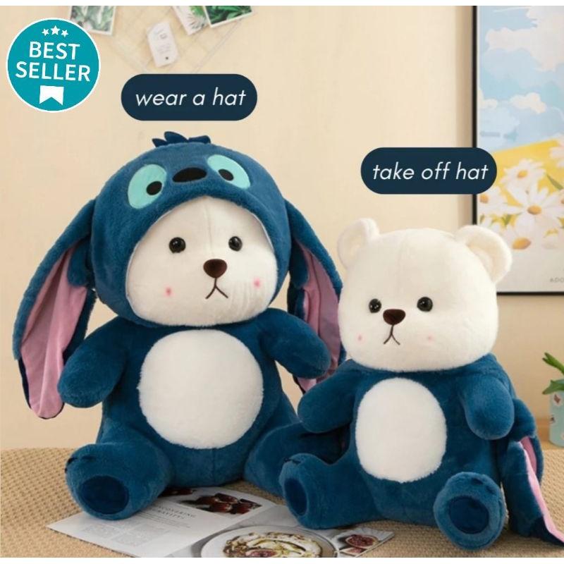 Mainan Boneka Viral Tedy bear Cosplay Cute 35CM HighQuality Import SNI Anak Kado Asli Dolls 8