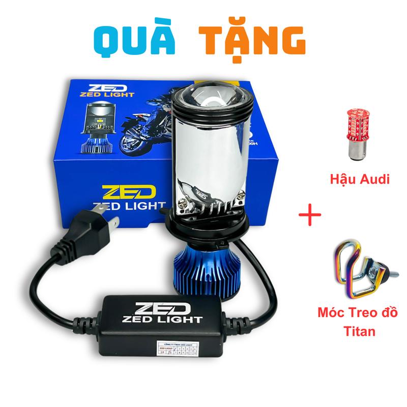 [Hàng Chuẩn ZED LIGHT] Đèn Pha LED Bi Cầu T9 PRO ( Bản Mới 2025 ) - 45W, Sáng Trắng 6000K, 12-24V Điện Bình, Chân Bóng H4 Chuyên Lắp ÔTô, Xe Máy - Phụ Tùng