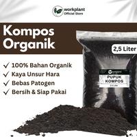 Gambar Workplant - Pupuk Kompos Organik Untuk Semua Jenis Tanaman Hias Sayur Buah dll dari workplant official Kota Surabaya 1 Tokopedia