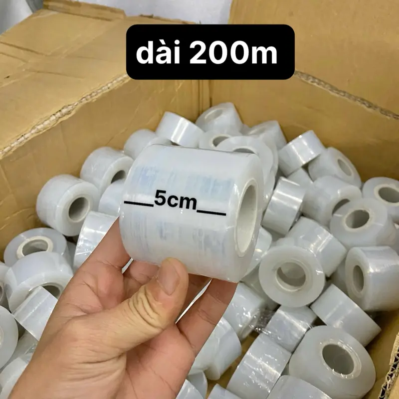 băng ghép cây tự huỷ bản 3cm và 5cm dài 200m 2