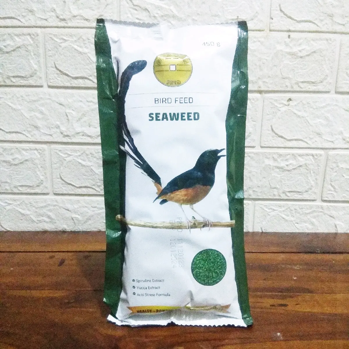 VOER GOLDCOIN SEAWEED RUMPUT LAUT 450GR PUR GOLD COIN SEAWED