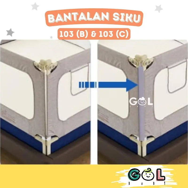 Aksesoris dan sparepart BEDRAIL GOL Baby 8