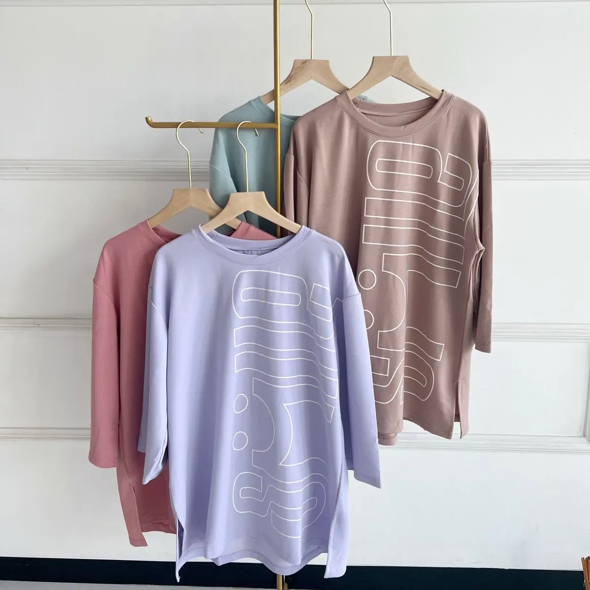 Kaos oversize - Smile!