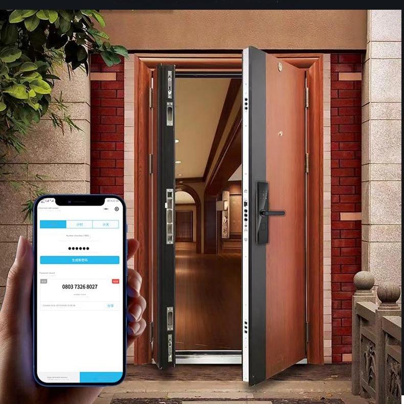Khóa vân tay Tuya smart life E9B + Chuông Cửa + Tạo Ngữ Cảnh Automation 4